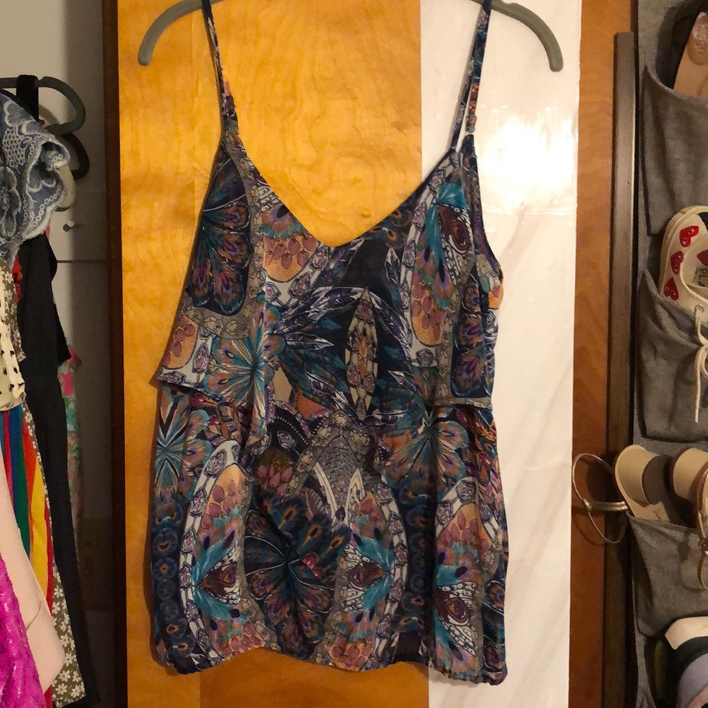 Bohemian flowy top